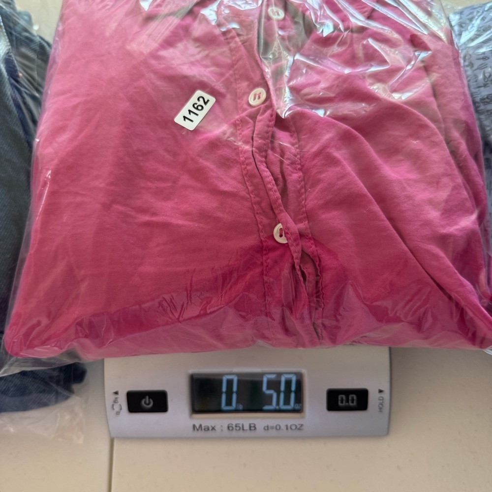 Xirena Beau Cotton Poplin Long Sleeve Button Down Shirt Magenta Pink - Picture 10 of 10